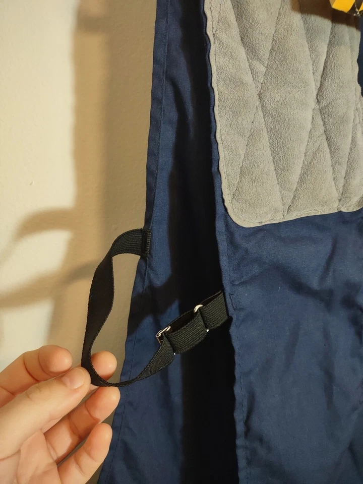 Bob Allen XL Hunting Vest Vintage Blue Padded Shoulder NWT - Image 2 of 4