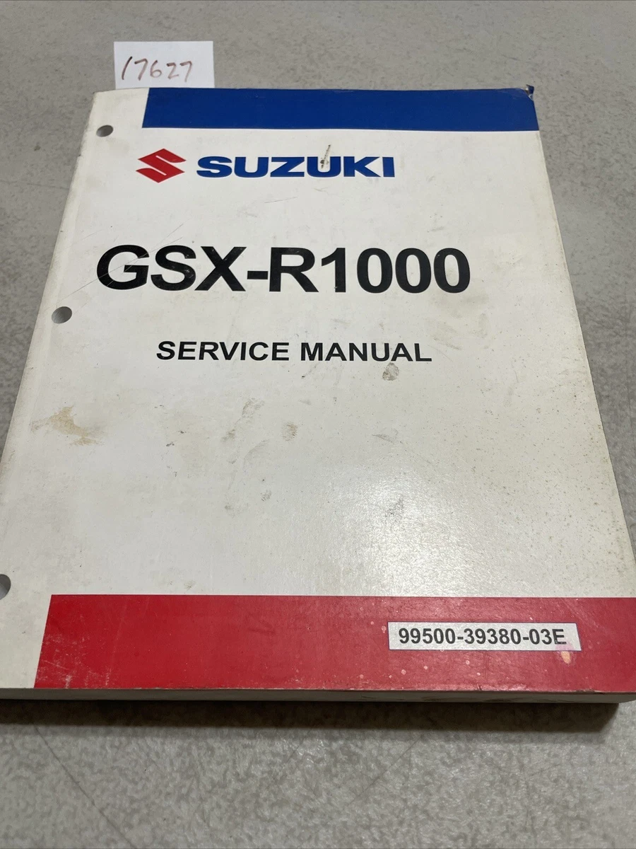 GSXR1000 Motorcycle Service & Repair Manuals for sale | eBay