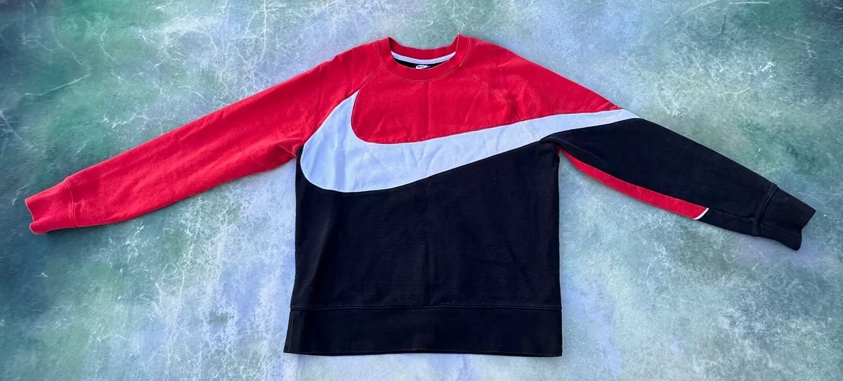 Vintage nike big swoosh sweatshirt sale
