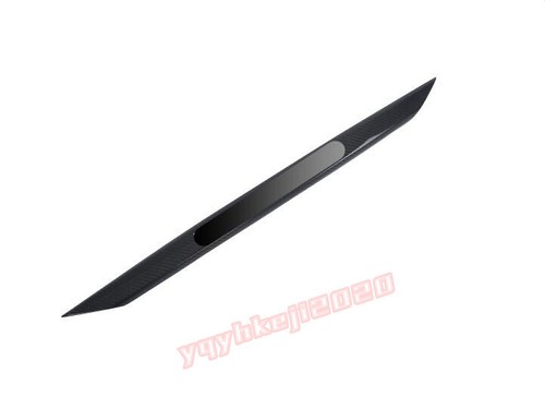 For INFINITI Q50 2018-2021 Rear Trunk Lid Gate Edge Cover Trim Real Carbon Fiber - Picture 5 of 6