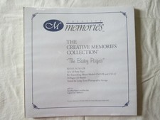 Creative Memories 12 x 12 "The Baby Pages" NIP RCM-12B with Lavender Ribbon NEW