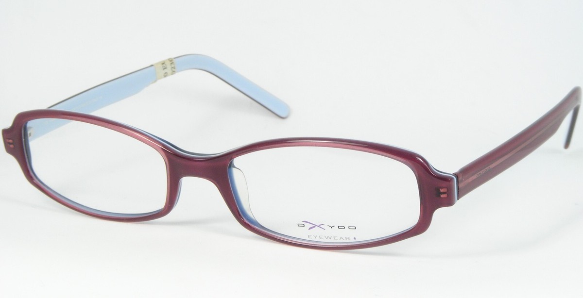 OXYDO by SAFILO X124 6E1 MAUVE TAUPE /BLUE EYEGLASSES