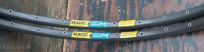 Vintage 700c Mavic Open 4 CD RoadBike RIMS 32h Clincher Tire