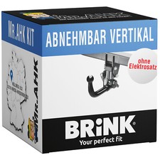 Für BMW 5er F10 14-17 Anhängerkupplung abnehmbar vertikal von Brink NEU ABE