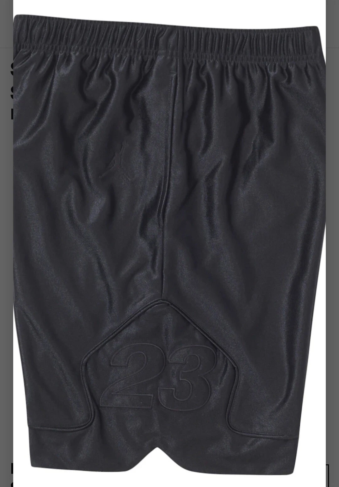 Short d'échauffement Supreme Jordan NOIR XL. Épuisé ! Réduit ! 