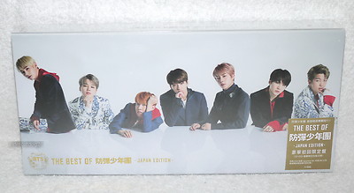 BTS THE BEST OF (JAPAN EDITION) Taiwan Ltd CD+DVD+8 cards