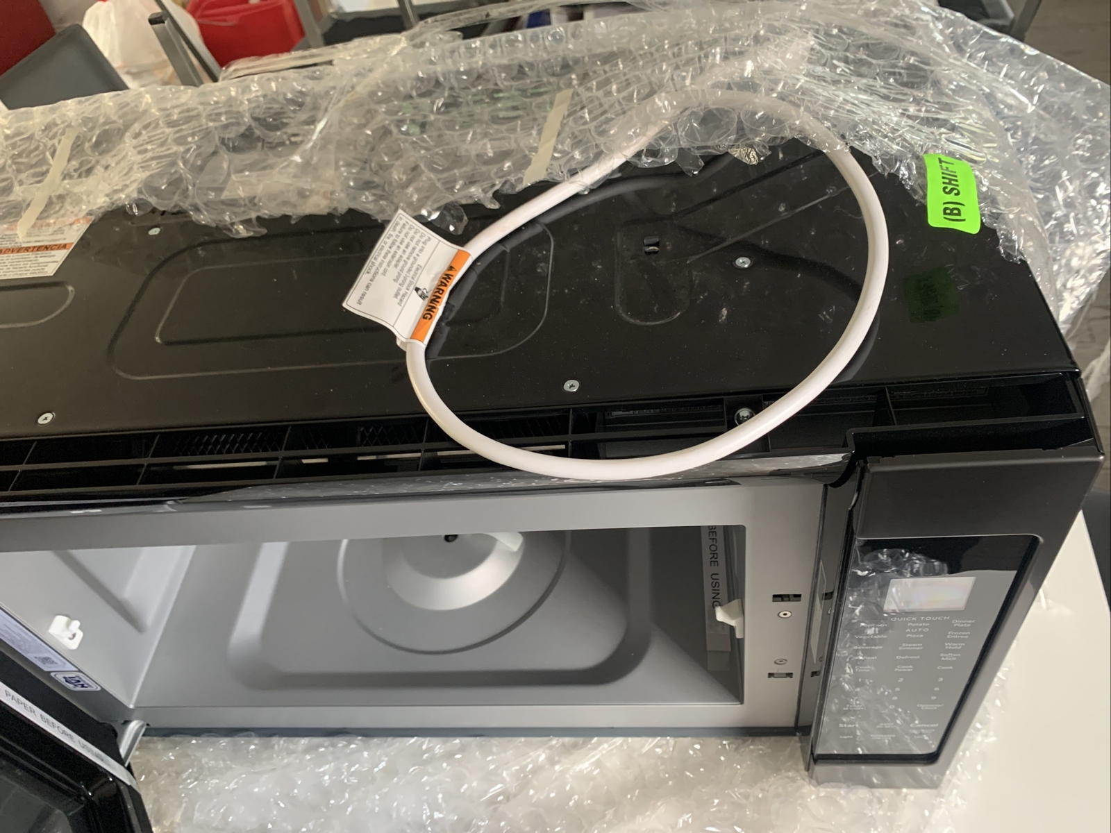 KitchenAid KMHS120EBS 30" Black Stainless OverTheRange Microwave eBay