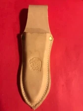 USA Leather Pliers Pouch Holds 6" Pliers, 6" Adj Wrench, 5WR Vise Grips etc USA