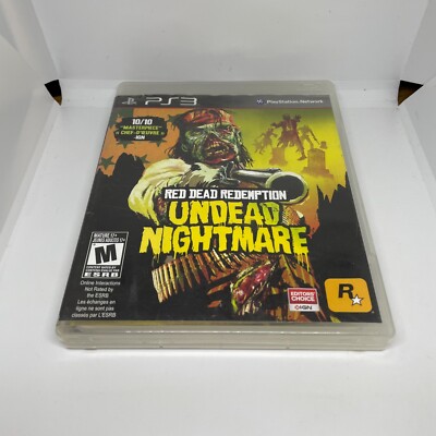 Red Dead Redemption: Undead Nightmare (Sony PlayStation 3, 2010) Complete
