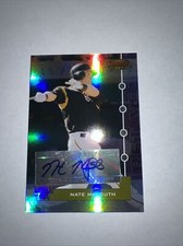 2005 Bowman's Best Silver /99 Nate McLouth #142 Rookie Auto RC