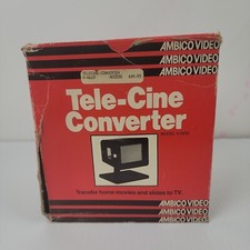Ambico Tele-Cine Converter Model V-0610 for Film to DVD Transfer vintage