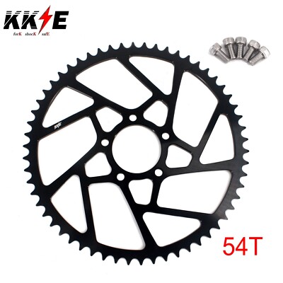 KKE 54T Rear Sprocket Bolts for E-Ride PRO-SS 2024 Motorcycle E-Bike Black
