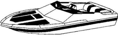 7.6oz BOAT COVER MARLIN EMPRESS 23 I/O 1989-1990