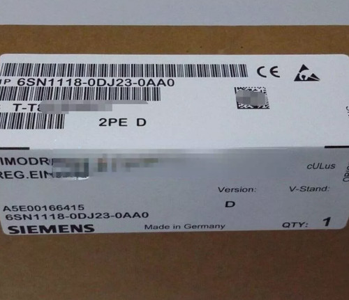 6SN1118-0DJ23-0AA0 NEW SIEMENS DIGITAL HIGH PERFORMANCE 6SN1118-0DJ23-0AA0 - Picture 1 of 1