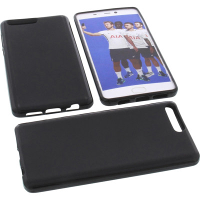 Tasche für Leagoo T5C Smartphone Handytasche Schutz Hülle TPU Gummi Case Schwarz