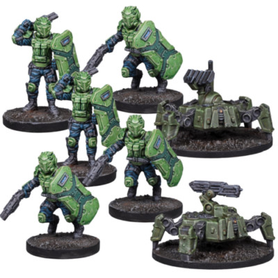 Deadzone GCPS Urban Pacification Booster - Mantic Scifi Guard MGDZG104