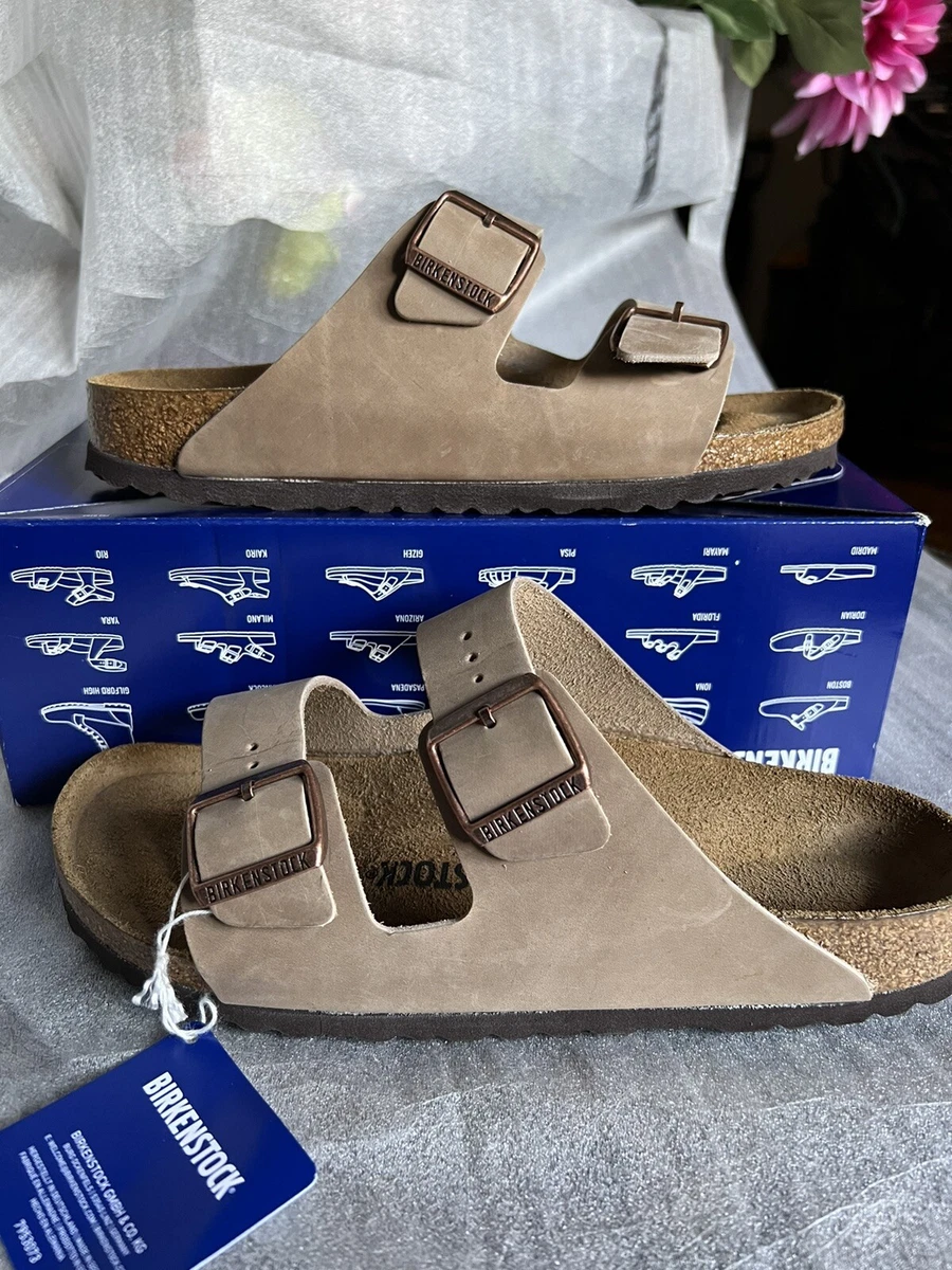 Birkenstock arizona shop tobacco oiled leather