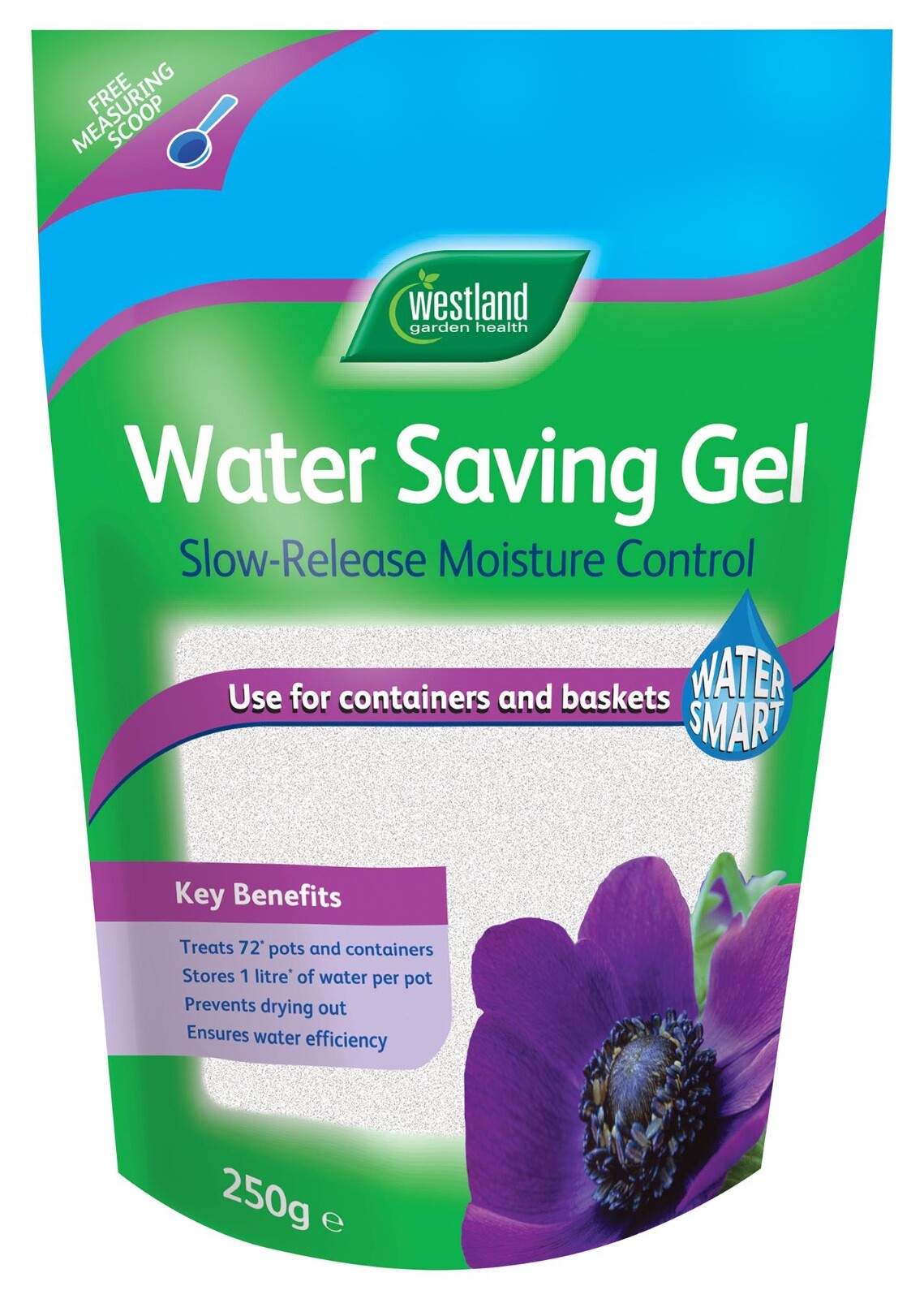 Westland Water Saving Gel Slow release moisture control 250g
