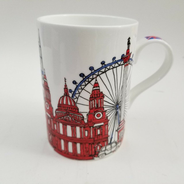 JAMES SADLER LONDON ICONIC JACK Fine Bone China Coffee Tea Mug eBay