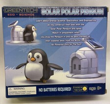 Solar Polar Penguin GREENTECH Eco-Science STEM Toy Solar Powered