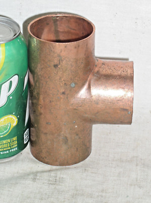 NEW MUELLER 2 IN INCH COPPER SWEAT TEE T COUPLING COUPLER SHIPS NOW! FROM USA