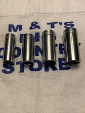 Blackhawk USA 3/8" Dr 6pt 4pc Deep Chrome Sockets 7/16"-5/8" HW-1514 to HW-1520