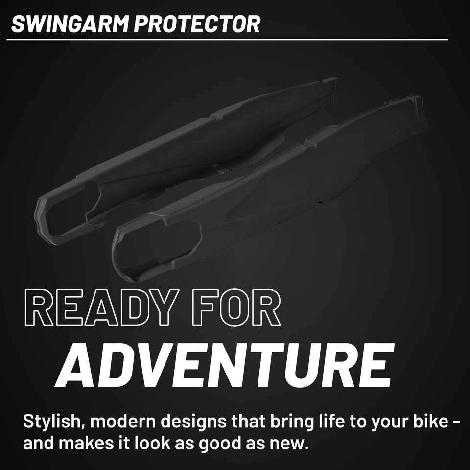 Protector de basculante Polisport para KTM EXC/XC-W/EXC-F/XCF-W (2012-2023) - negro Foto 3 de 4