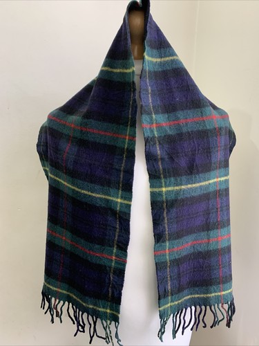2x BURBERRYS LONDON CLASSIC NOVA MIX COLOUR CHECK VINTAGE MEN SCARF - Bild 6 von 12