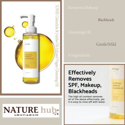 iunik Calendula Complete Cleansing Oil 200ml / 6.7 fl. oz.