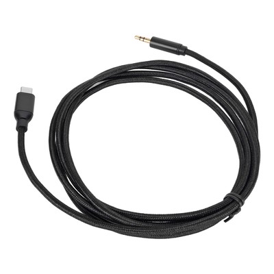 USB C To 3.5mm Sound Cable HiFi Stereo Plug And Play Weaved Type C To AUX Ma Hot