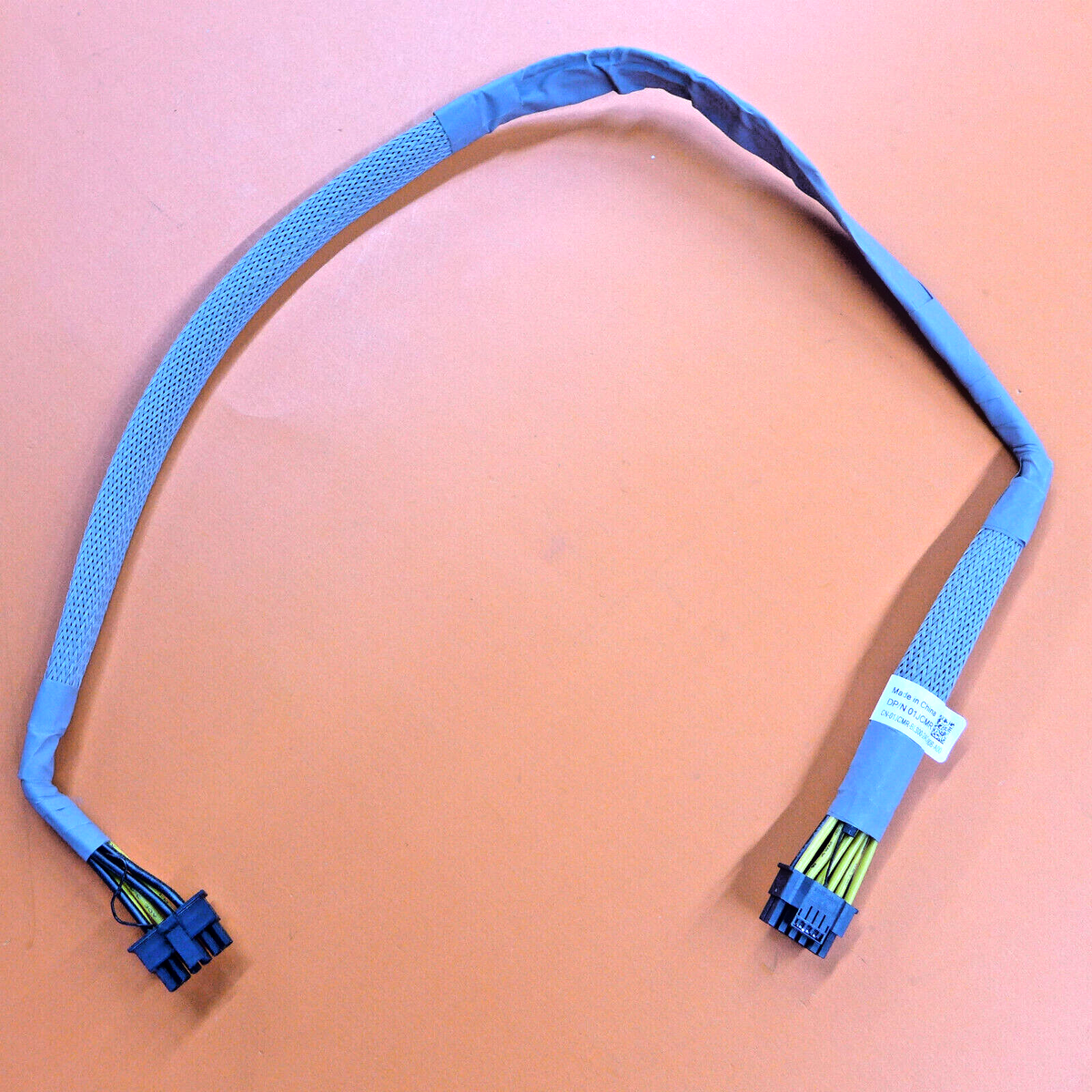 Genuine Dell PowerEdge R750XA 16-Pin 12P + 4P GPU Power Cable Gray