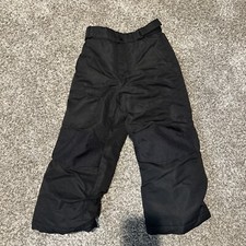 Swiss Tech Kids Unisex Youth Snow Pants Black Size XS 4/5