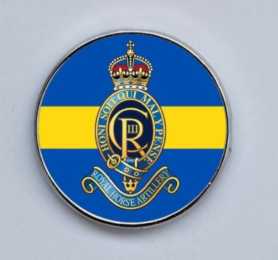 1st Regiment Royal Horse Artillery Kings Crown Military Domed