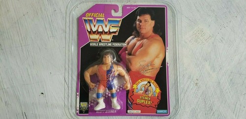 Vintage WWF Hasbro Scott Steiner Wrestling Figure ...