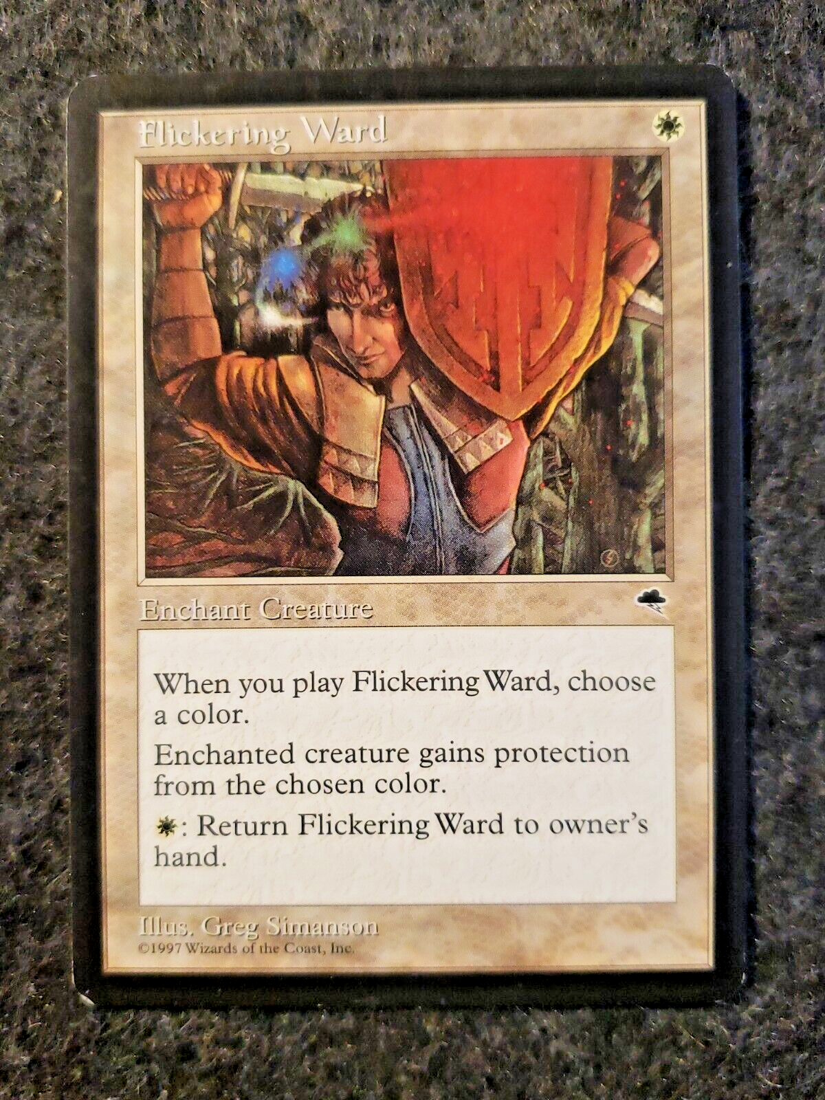 cards with ward mtg Flickering - Tempest Magic the Gathering | Never Playe.... (DS3D1G3) and lands. Ward, 159 cards | Magic: