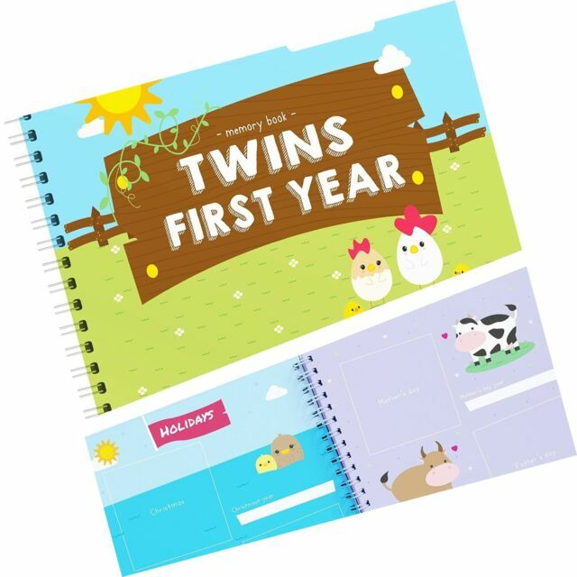 twin baby book