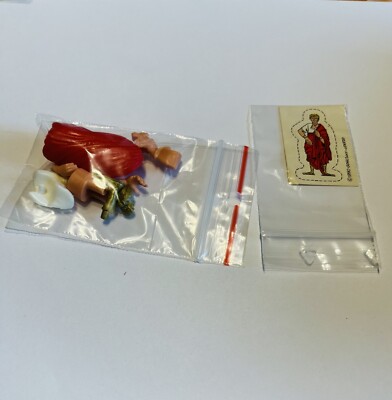 Üei Kinder Ferrero - Steckfiguren - Asterix 1991 EU Cäsar Unbebaut + AaF