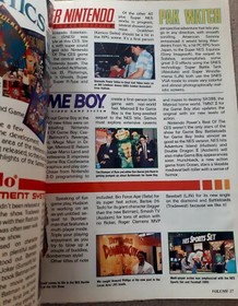 Nintendo Power Volume 27: Mega Man With Star Wars Poster! NES GAMEBOY