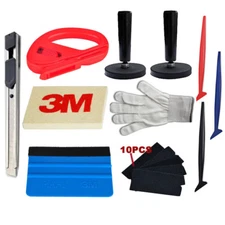 3M Eco Gasket Micro Squeegee Window Tint Tool Kit Car Vinyl Wrap Film Sticker US