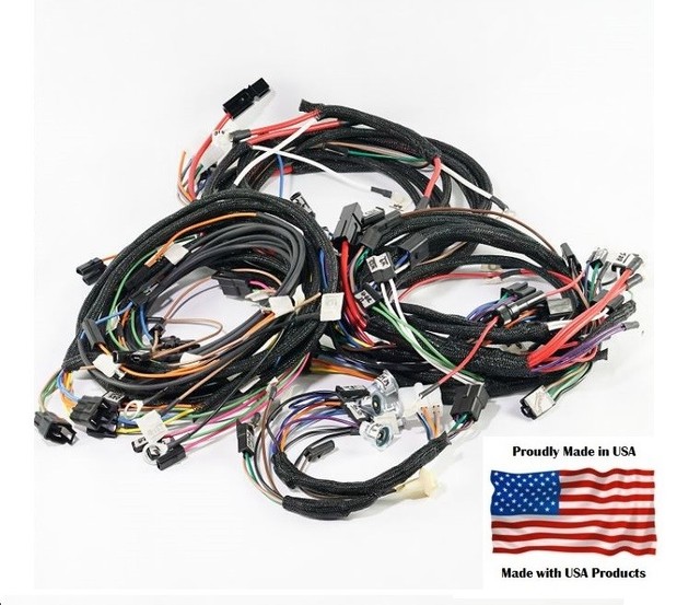 Complete Wiring Harness John Deere 3020 Diesel Tractor Synchro Range 12
