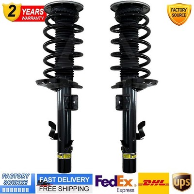 Pair Front Shock Struts Assemblies for Land Rover LR2 08-15 #LR031665 LR031667
