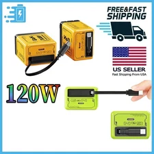 2 In 1 GaN Charger Scalable 120W Max Fast Charger Module With Type C & USB Ports