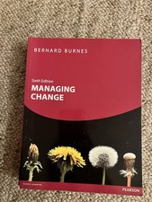 Burnes, Prof Bernard Managing Change