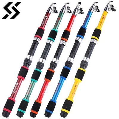 Sougayilang 1.8m Spinning Fishing Rod M Power Children Fishing Rod Telescopic Ro