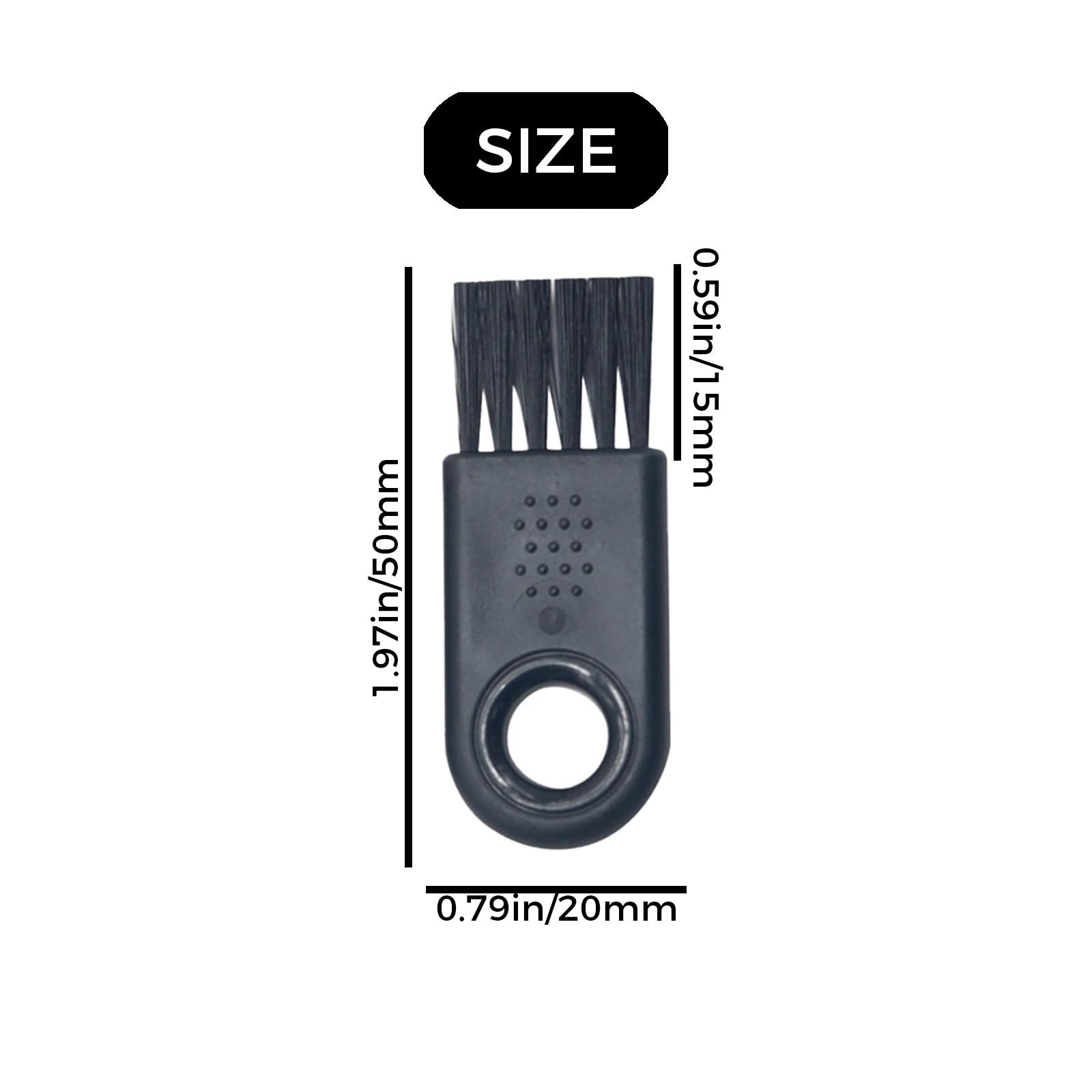 Clipper Cleaner and Razor Cleaning Brush, 10 Pack Durable Shaver Mixcolor 