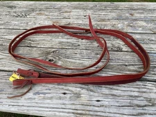5/8" x 7 ft Congress Leather latigo leather Western split reins US made