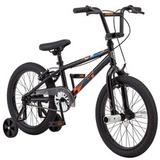 Mongoose Switch Freestyle BMX Kids Bike, Mag Wheels, Small Stand-Over Steel