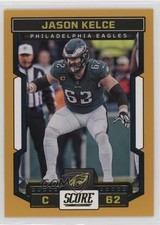 2023 Score Gold Jason Kelce #251 13v5