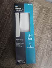 LED 9.5in Rechargeable Motion Sensor Magnetic Task Light White 100lm USB