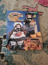 NEW Vintage Daisy Kingdom Thanksgiving stitch n' stuff craft panel set pilgrims